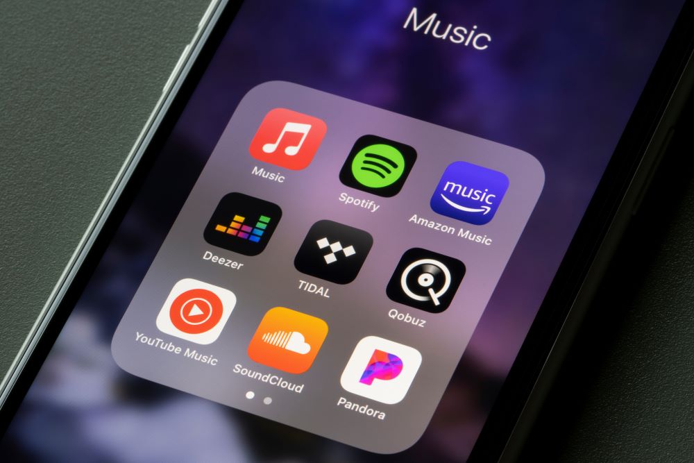 Plateforme streaming musique